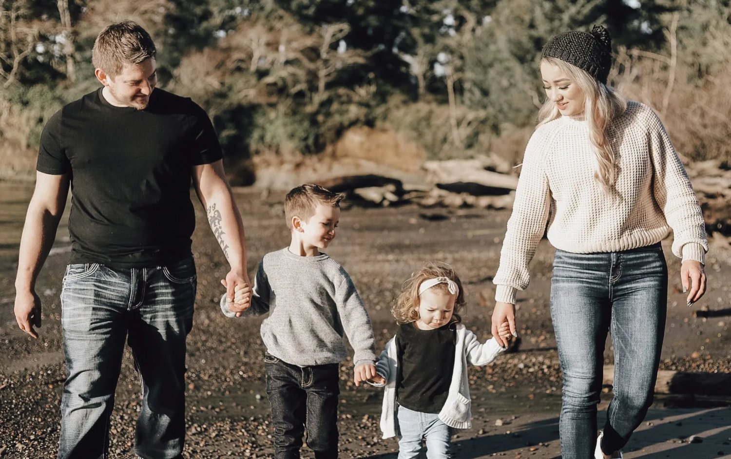 Bryson Fitch left behind a young family when he was lost at sea Feb. 5: son Ryder, eldest daughter Paisley and wife McKenzie Salas. His youngest daughter, 5-month-old Capri, is not pictured here.